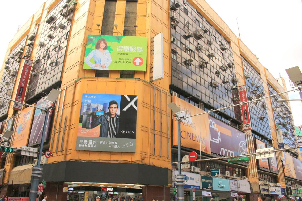 Ferienwohnung Ximen 日記 Taipeh Exterior foto